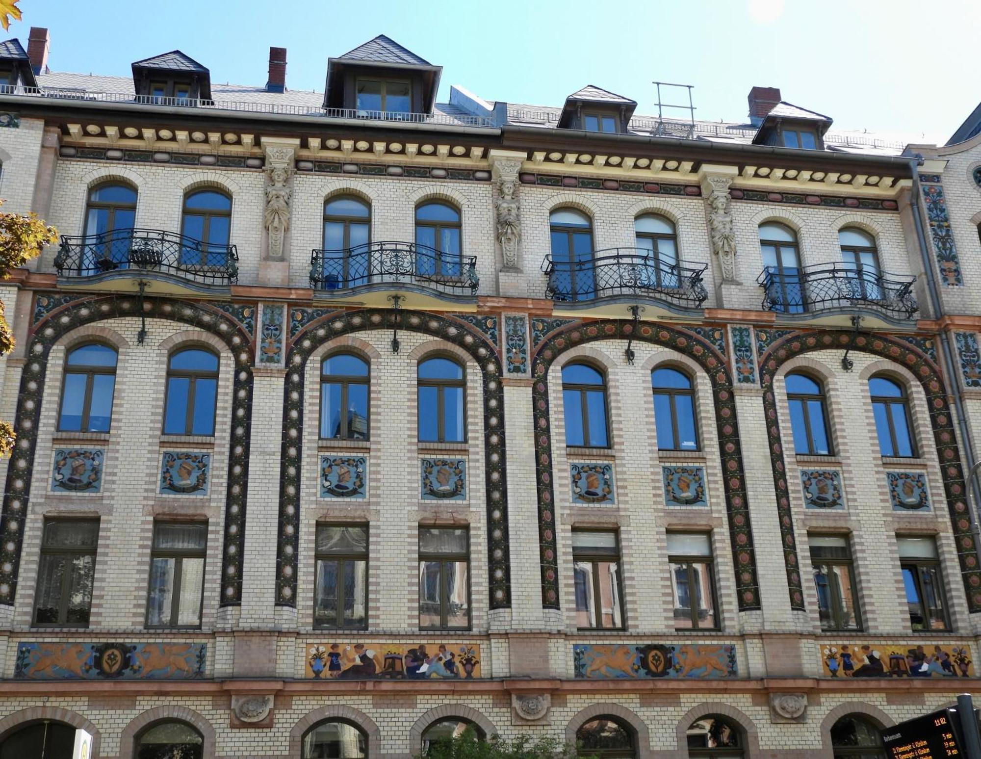 Modernes Zwei-Zimmer-Apartment Chemnitz - Kassberg Exterior foto